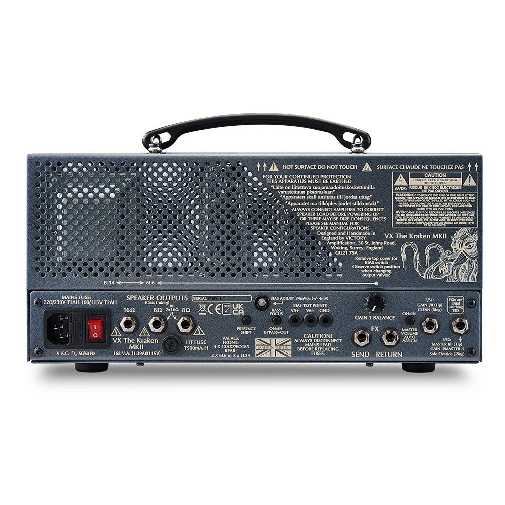 Victory Amplification VX MKII The Kraken 50w Lunchbox Head