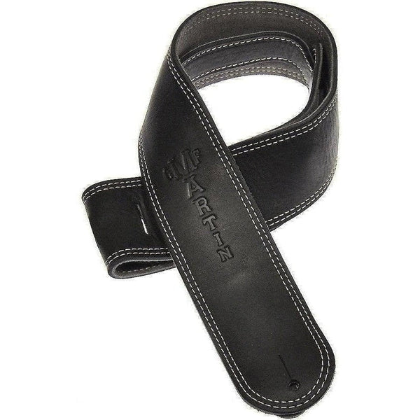 Martin Strap Ball Leather/Suede Black Guitar Strap