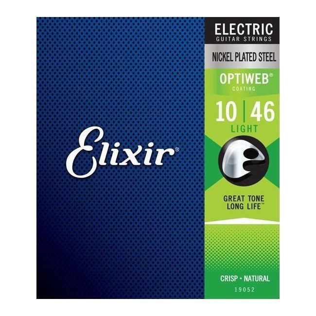 Elixir 19002 Optiweb Electric 9-42 Guitar Strings