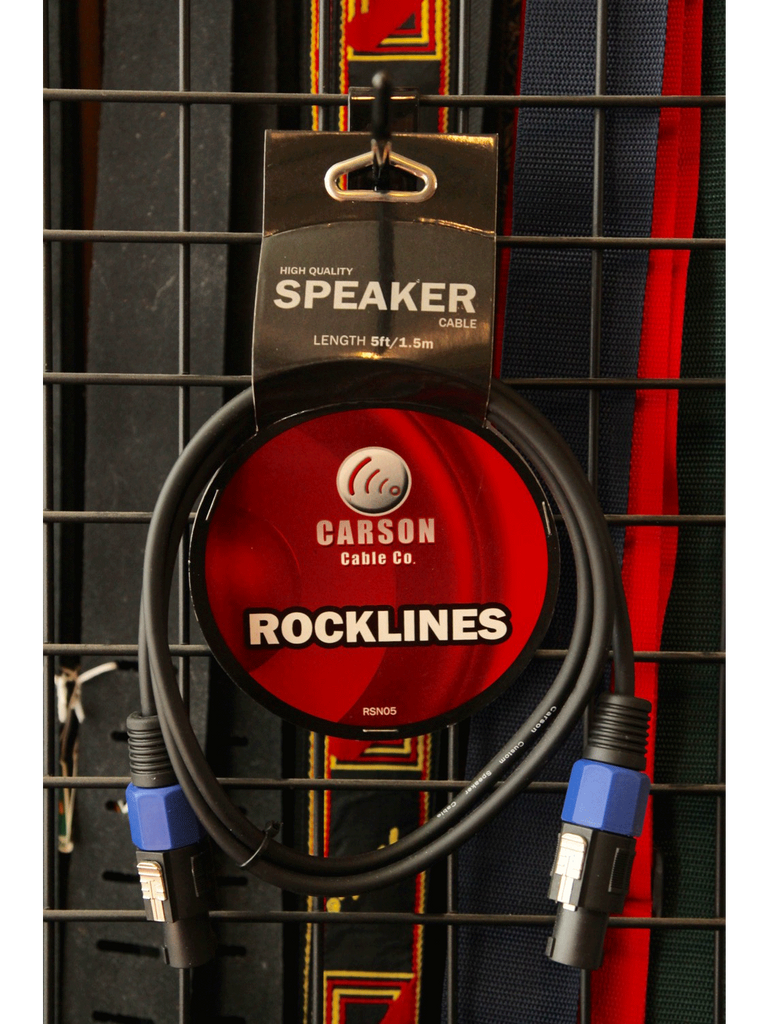 Carson Speakon Speaker Cable 5ft RSN05 - The Rock Inn