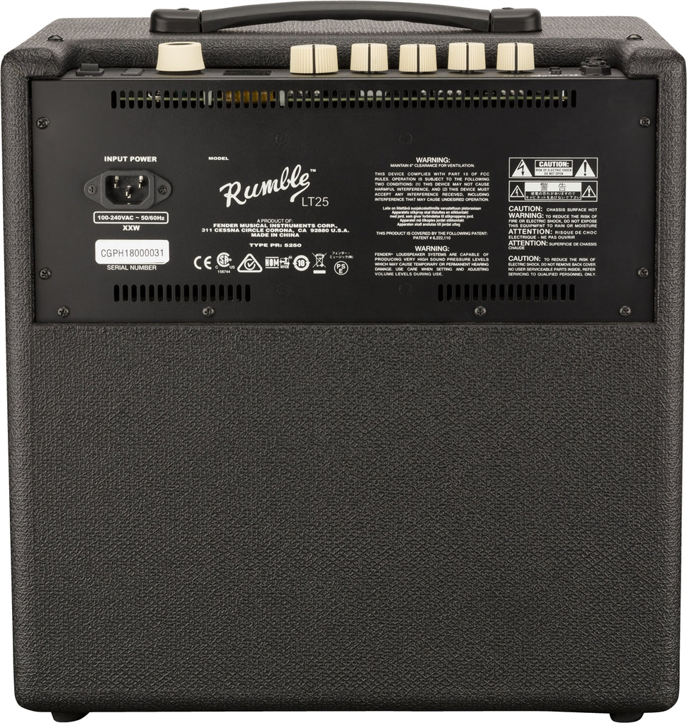 Fender Rumble LT 25 Bass Amplifier Combo