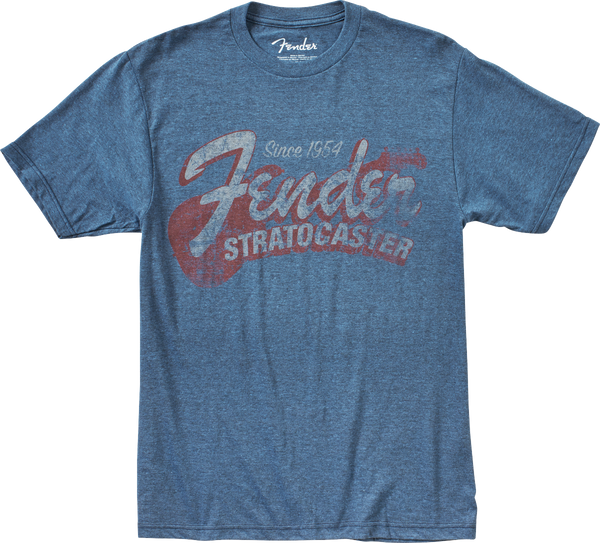 Fender Since 1954 Strat T-Shirt, Blue