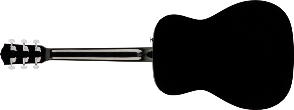 Fender CC-60S Concert Pack V2, Black Solid Top Acoustic Guitar Starter Package