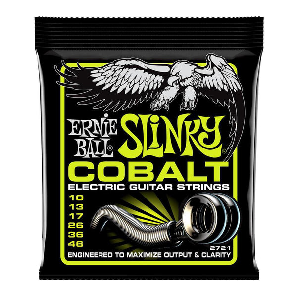Ernie Ball 2721 10-46 Regular Slinky Cobalt Electric Guitar Strings
