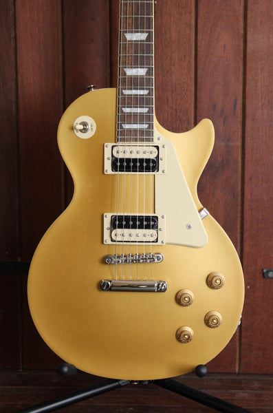 Epiphone Les Paul Classic Worn Metallic Gold Electric Guitar