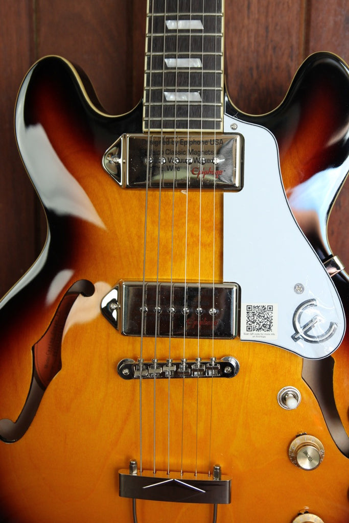 Epiphone Casino Coupe Hollowbody Electric Guitar Vintage Sunburst - The Rock Inn