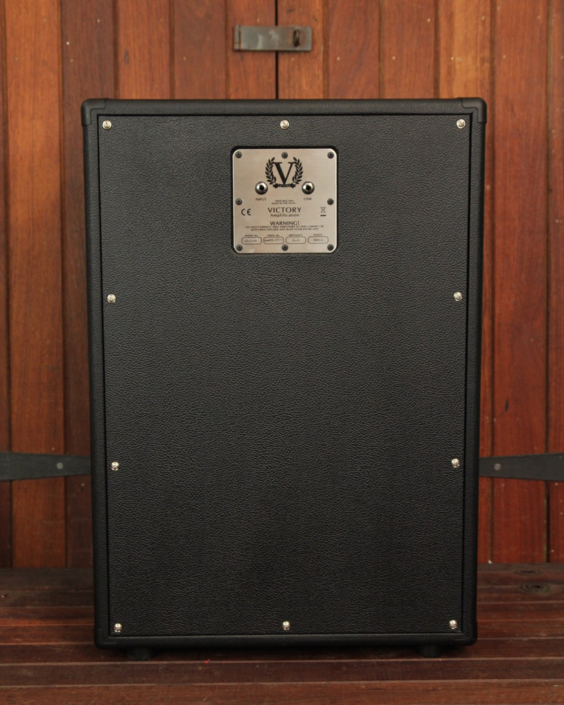 Victory Amplification V212-VH Black 2x12" Vertical Speaker Cabinet