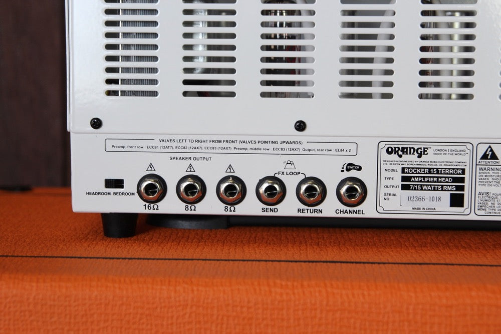 Orange Rocker 15 Terror 15W Valve Amplifier Head