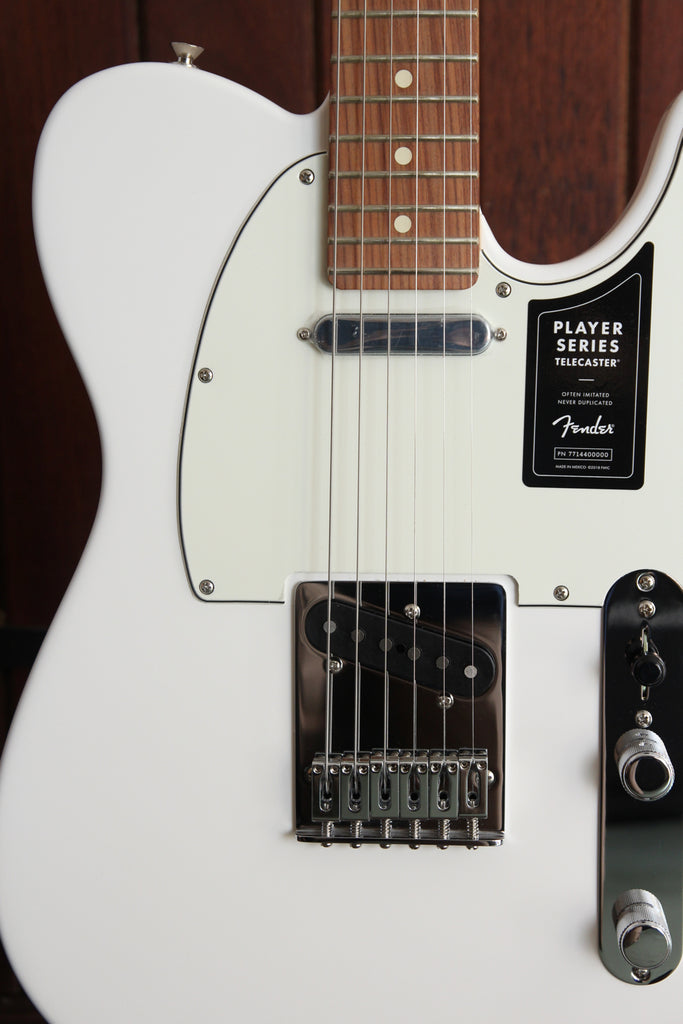 Fender Player Series Telecaster Polar White Electric Guitar