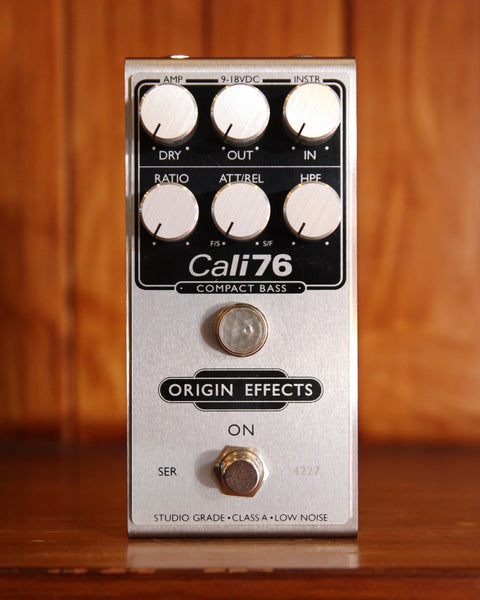Origin Effects Cali-76 Compact Bass Compressor Pedal