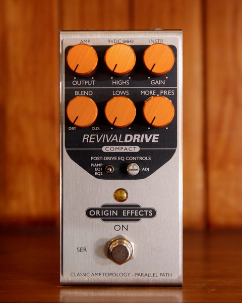 Origin Effects Revival Drive Compact Overdrive/Distortion Pedal