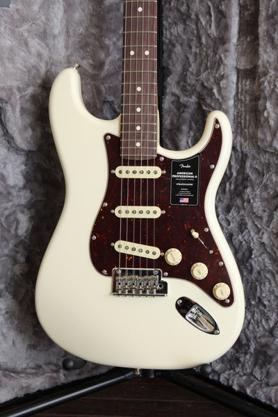 Fender American Professional II Stratocaster Olympic White Rosewood