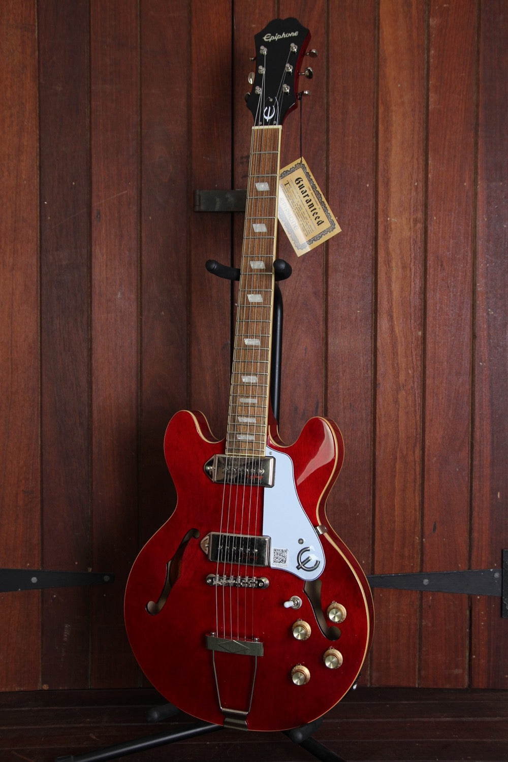 Epiphone Casino Coupe Hollowbody Electric Guitar Cherry | The Rock Inn