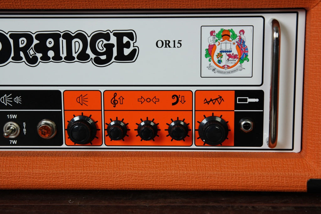 Orange OR-15 15w Valve Amplifier Head - The Rock Inn