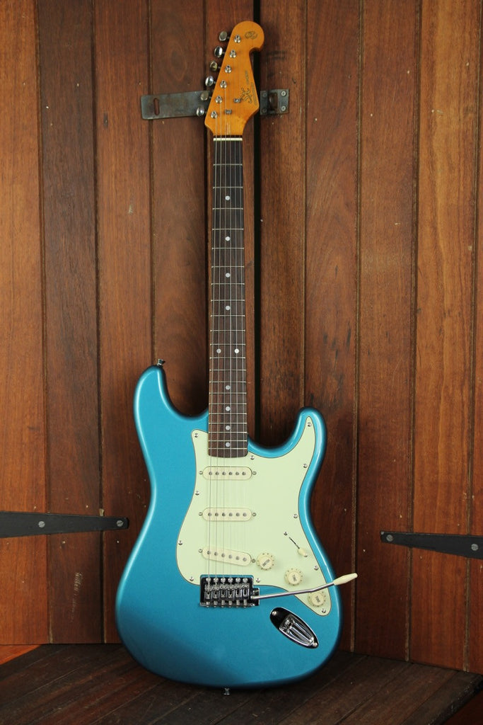 SX Vintage Style Electric Guitar Lake Placid Blue - The Rock Inn