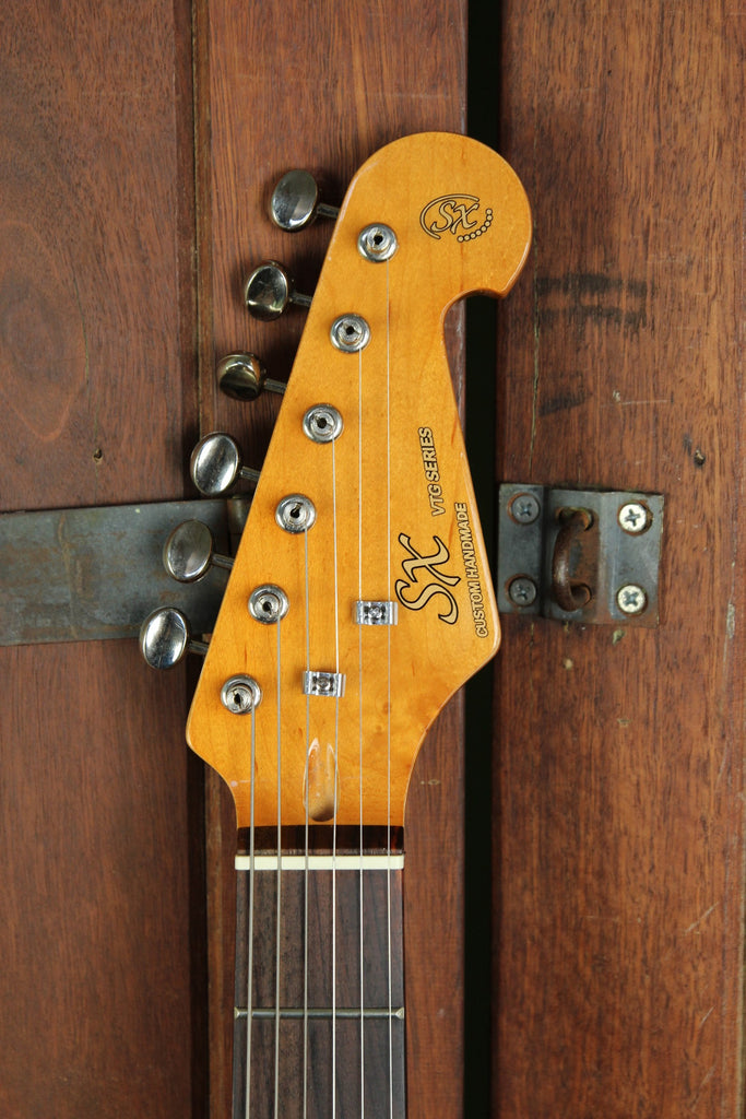 SX Vintage Style Electric Guitar Lake Placid Blue - The Rock Inn - 4