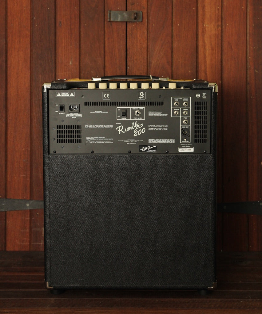 Fender Rumble 200 Bass Amplifier Combo