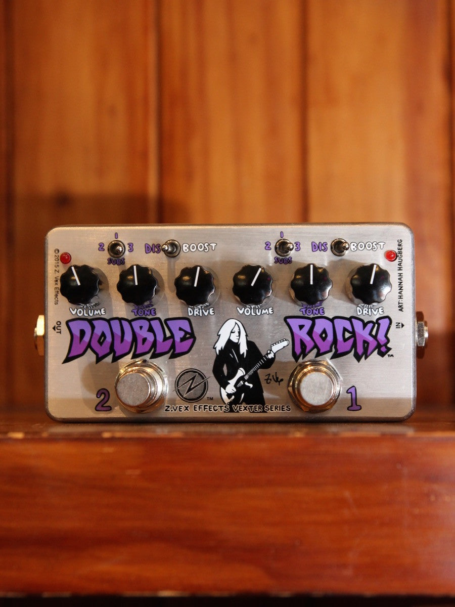 zvex distortion pedal ZVEX Vexter Double Rock Distortion Pedal