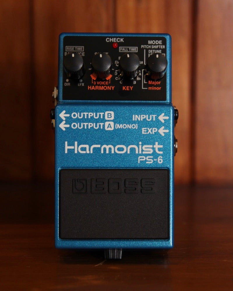 boss harmony pedal Boss PS-6 Harmonist Pitch Shifter Pedal | The Rock Inn
