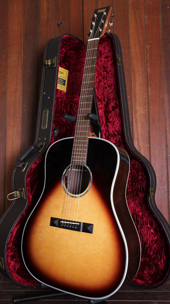 Tasman TA200D-E Acoustic-Electric Guitar with Case
