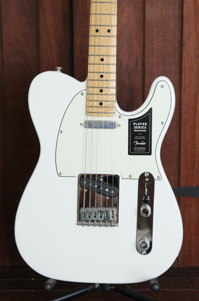 Fender Player Series Telecaster White Maple Electric Guitar