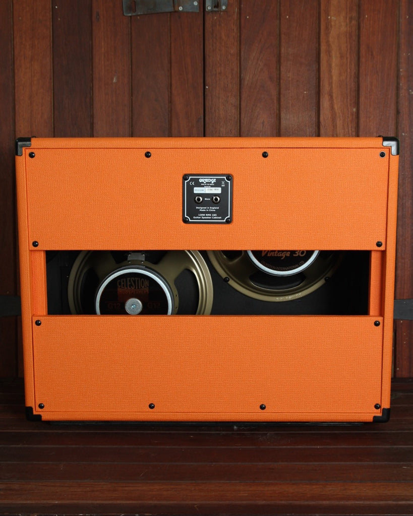 Orange Speaker Cabinet - PPC212OB 2x12 Open Back - The Rock Inn