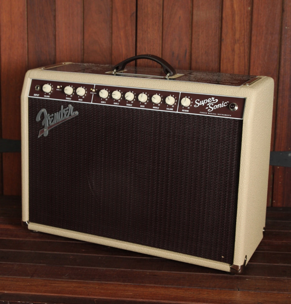 Fender Super-Sonic 22 22W 1x12 Valve Guitar Combo Amplifier - The Rock Inn
