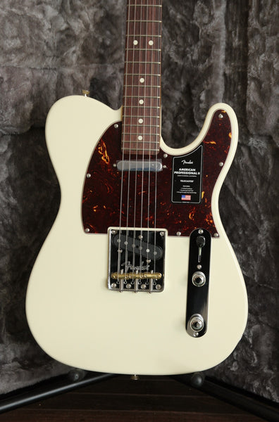 Fender American Professional II Telecaster Rosewood Olympic White