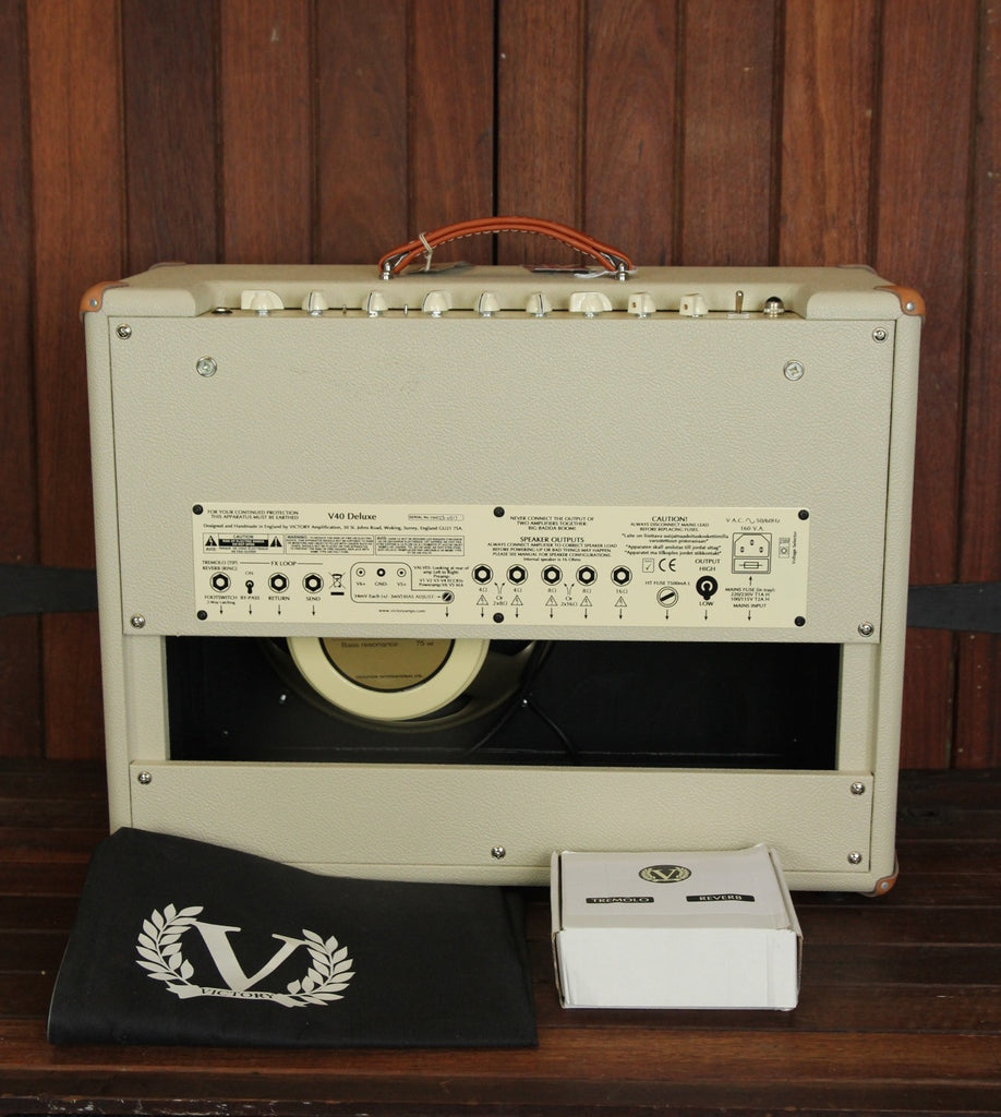 *NEW ARRIVAL* Victory Amplification V40D Deluxe 1x12" Combo Guitar Amplifier - The Rock Inn