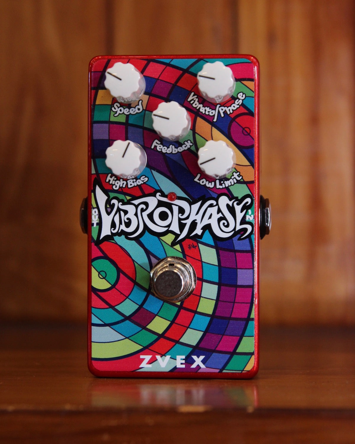 psychedelic pedals ZVEX Vibrophase Vibrato Phaser Pedal | The Rock Inn, Perth