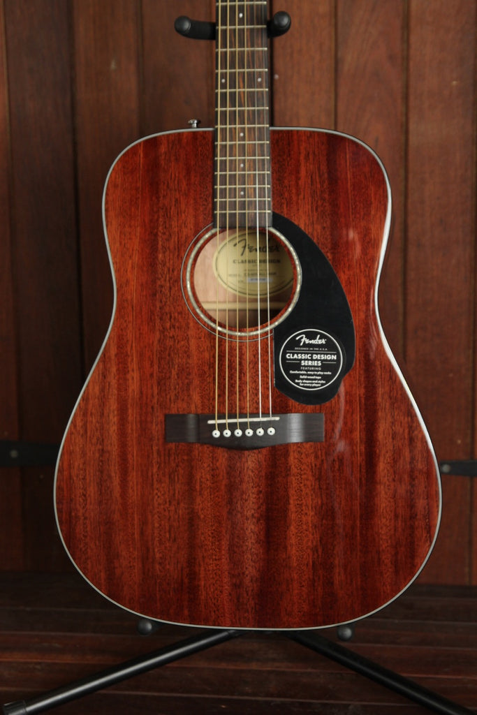 Fender CD-60S Dreadnought All Mahogany Acoustic Guitar