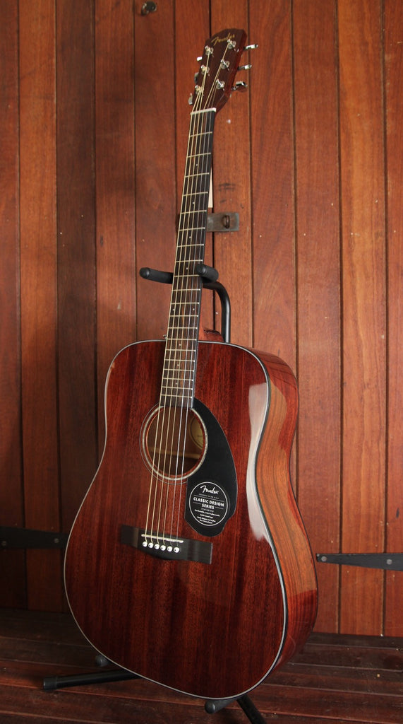 Fender CD-60S Dreadnought All Mahogany Acoustic Guitar