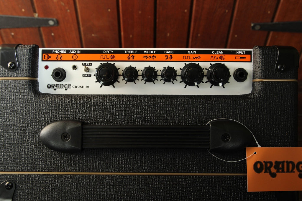 Orange Amplifiers Crush 20 20W 1x8 Guitar Combo Amp - The Rock Inn - 2
