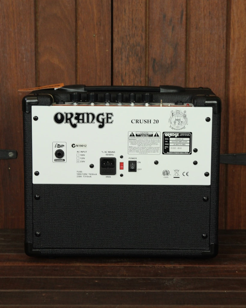 Orange Amplifiers Crush 20 20W 1x8 Guitar Combo Amp - The Rock Inn