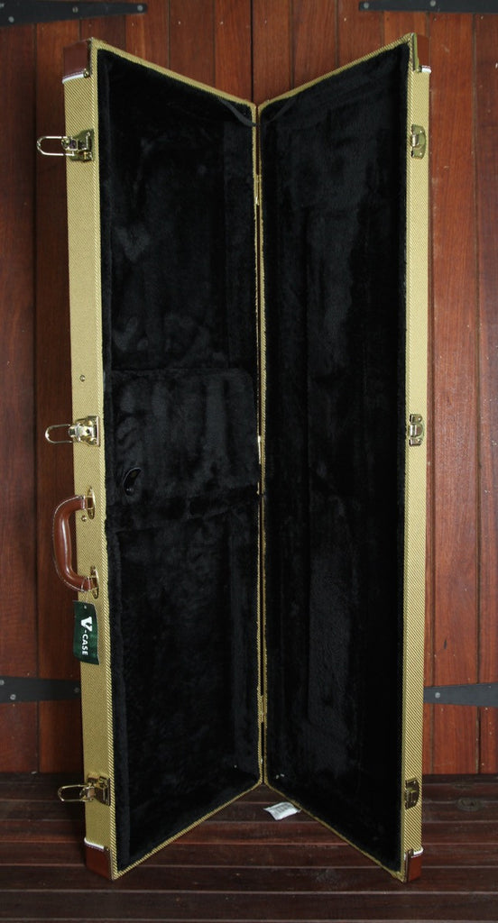V-Case Hardshell P/J Multifit Bass Guitar Case Tweed BCP525T - The Rock Inn
