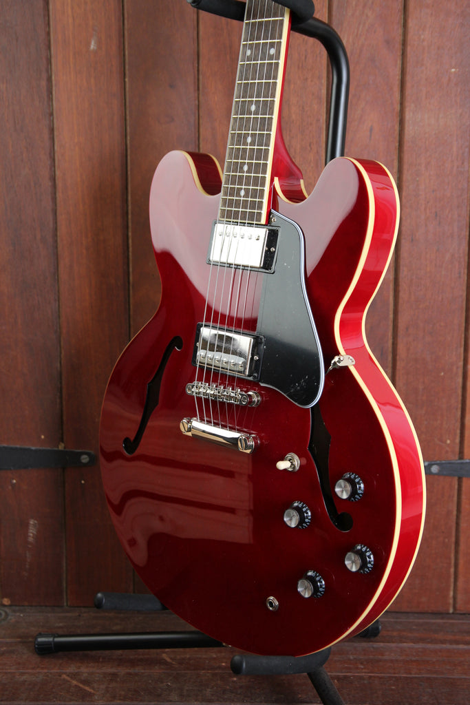 Epiphone ES-335 Semi-Hollow Cherry Guitar