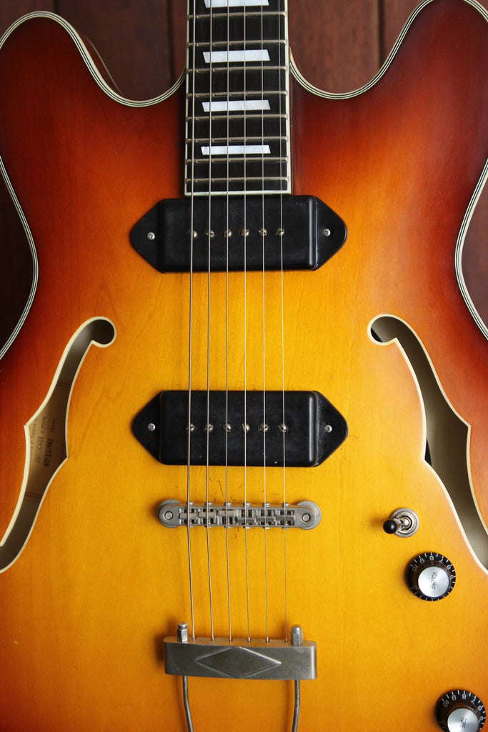 Eastman T64/vt-GB Hollowbody Electric Guitar Gold Burst Aged