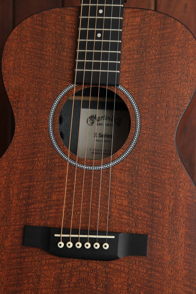 Martin 0-X1E Small Body 0-14 Acoustic-Electric Guitar Mahogany