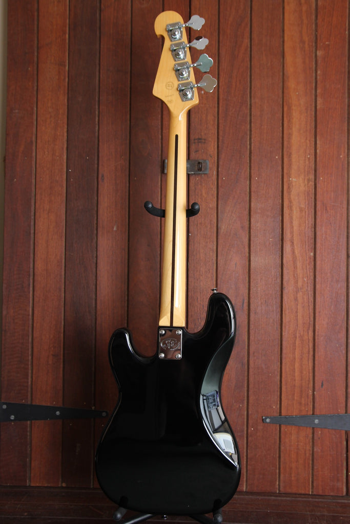 SX PB Bass 3/4 Size Solidbody Electric Bass Guitar Black
