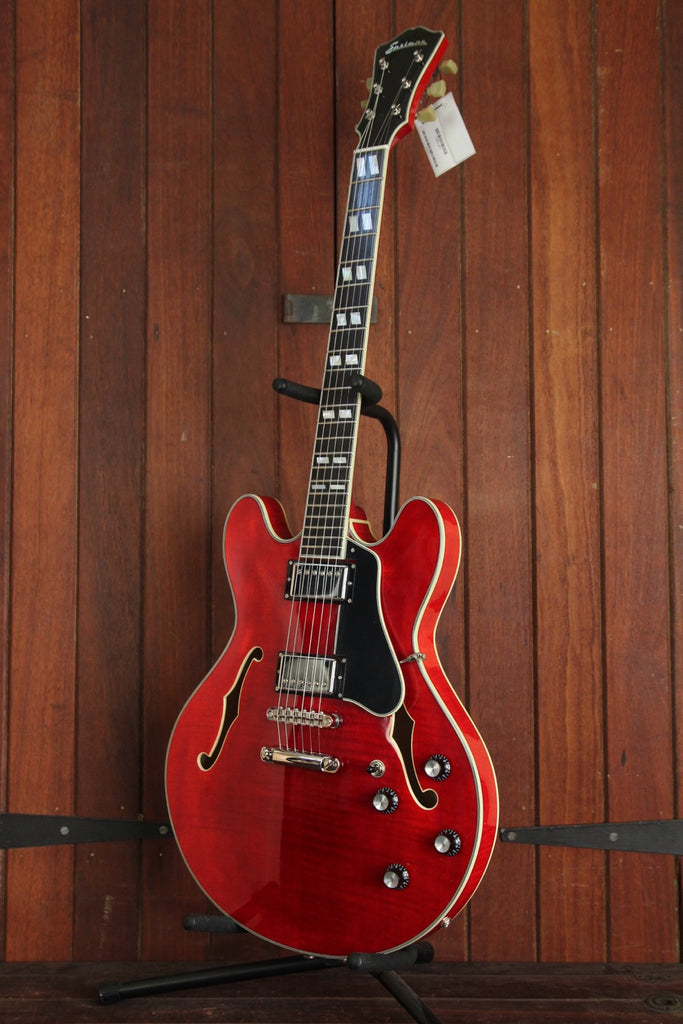 Eastman T486-RD Semi-Hollow Electric Guitar Red