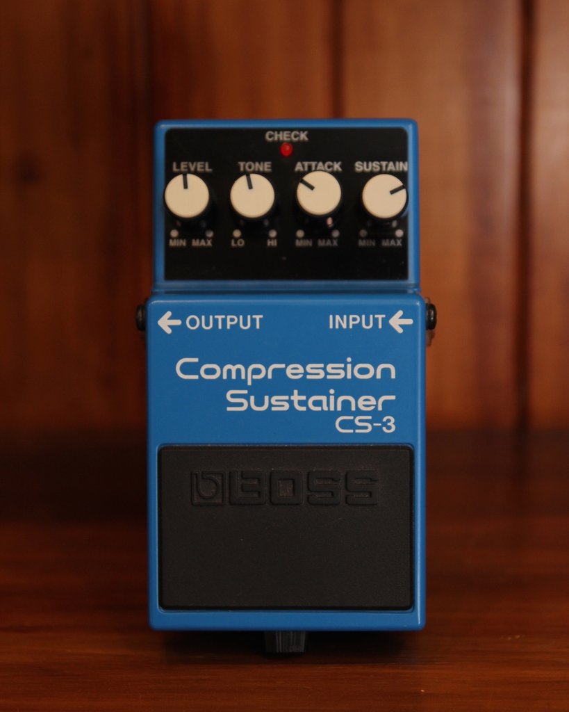 boss pedal compressor Boss CS-3 Compressor Sustainer Pedal