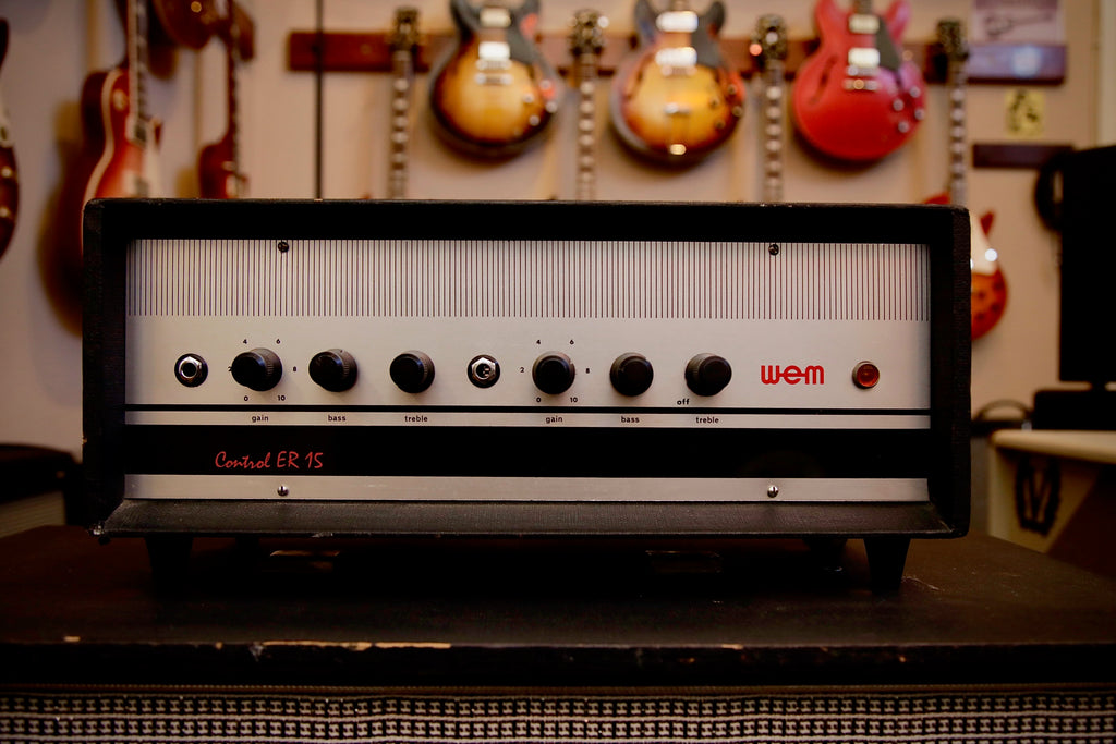 WEM/Watkins Electric Music Vintage 1960's 15W Amplifier Valve Head + Cabinet Pre-Owned