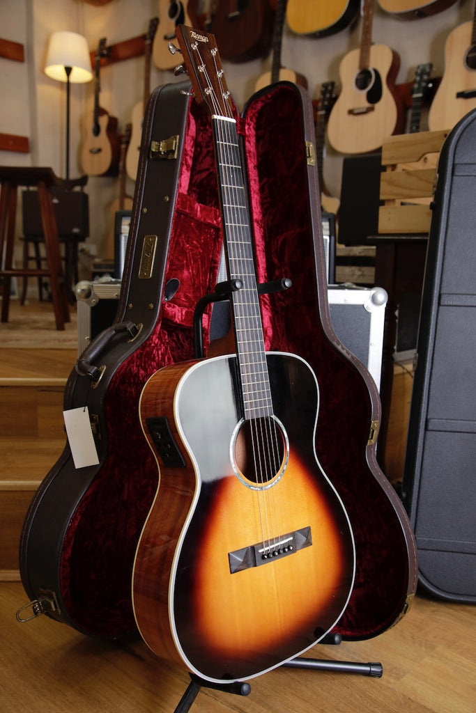 Tasman Admiral TA300O-E Orchestra Acoustic Electric Guitar with Case Pre-Owned