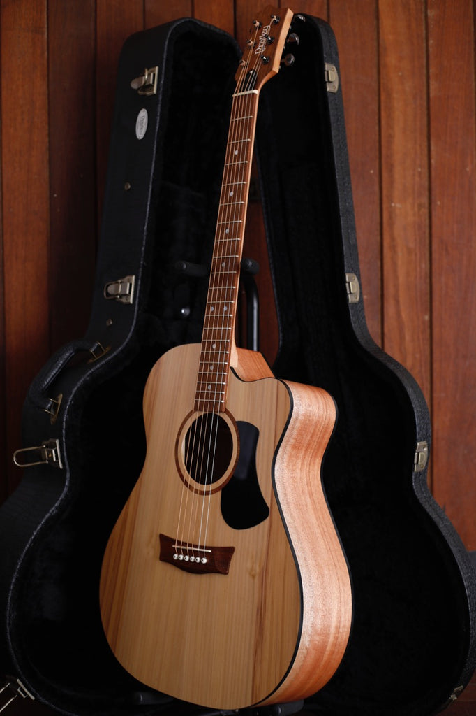 Pratley OM-SCE Bunya/Maple Small Body Acoustic-Electric Guitar