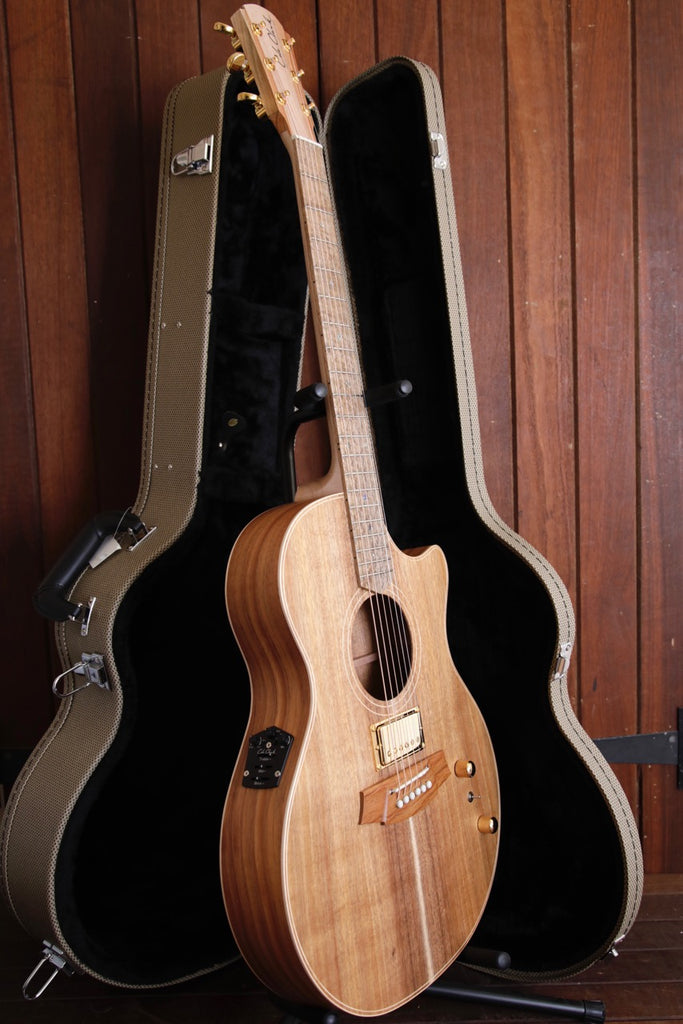 Cole Clark TL2EC Blackwood/Blackwood Humbucker Thinline Guitar