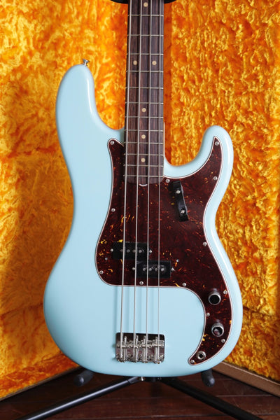 Fender American Vintage II 1960 Precision Bass Daphne Blue Electric Guitar