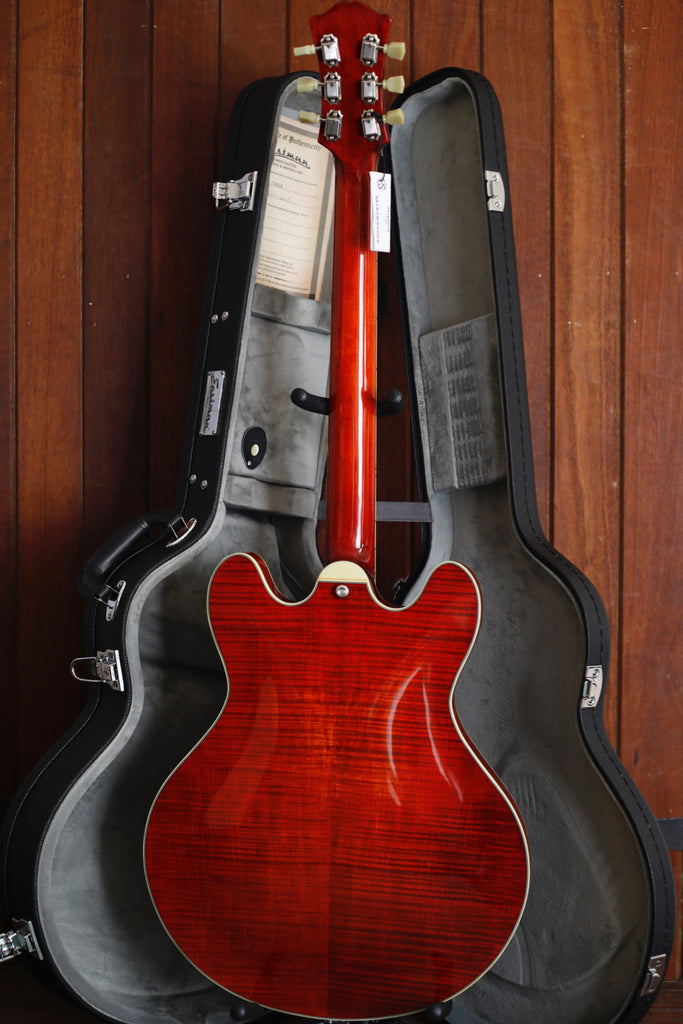 Eastman T486-B Semi-Hollow Bigsby Electric Guitar Classic