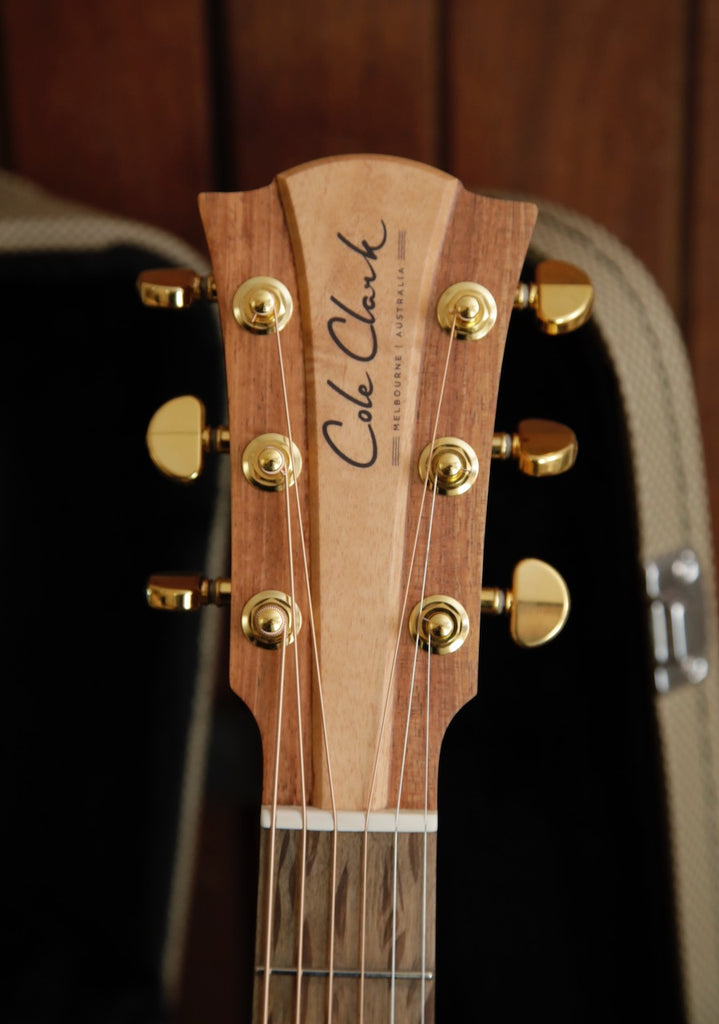 Cole Clark FL2EC Blackwood/Blackwood Humbucker Dual-Output Guitar
