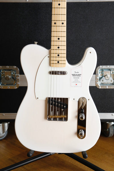 Fender Traditional II 50's Telecaster Guitar Made in Japan White Blonde