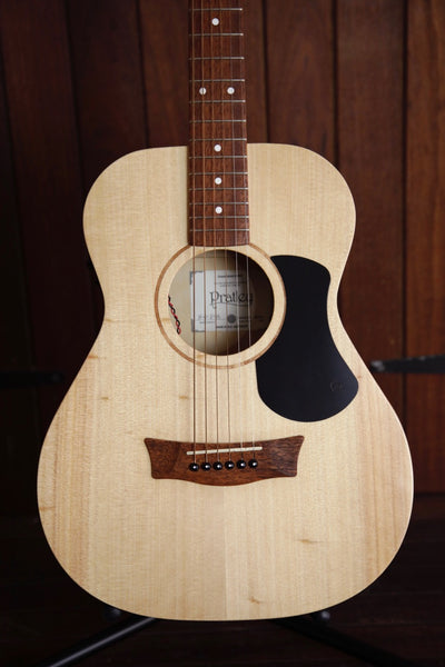 Pratley SLM-1e Bunya/Silky Oak Mini Acoustic-Electric Guitar